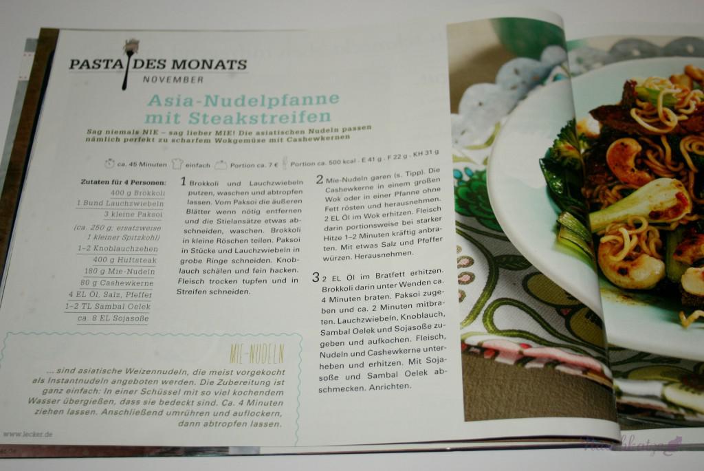 Asia-Nudelpfanne (mit Steakstreifen oder vegetarisch/vegan mit ...