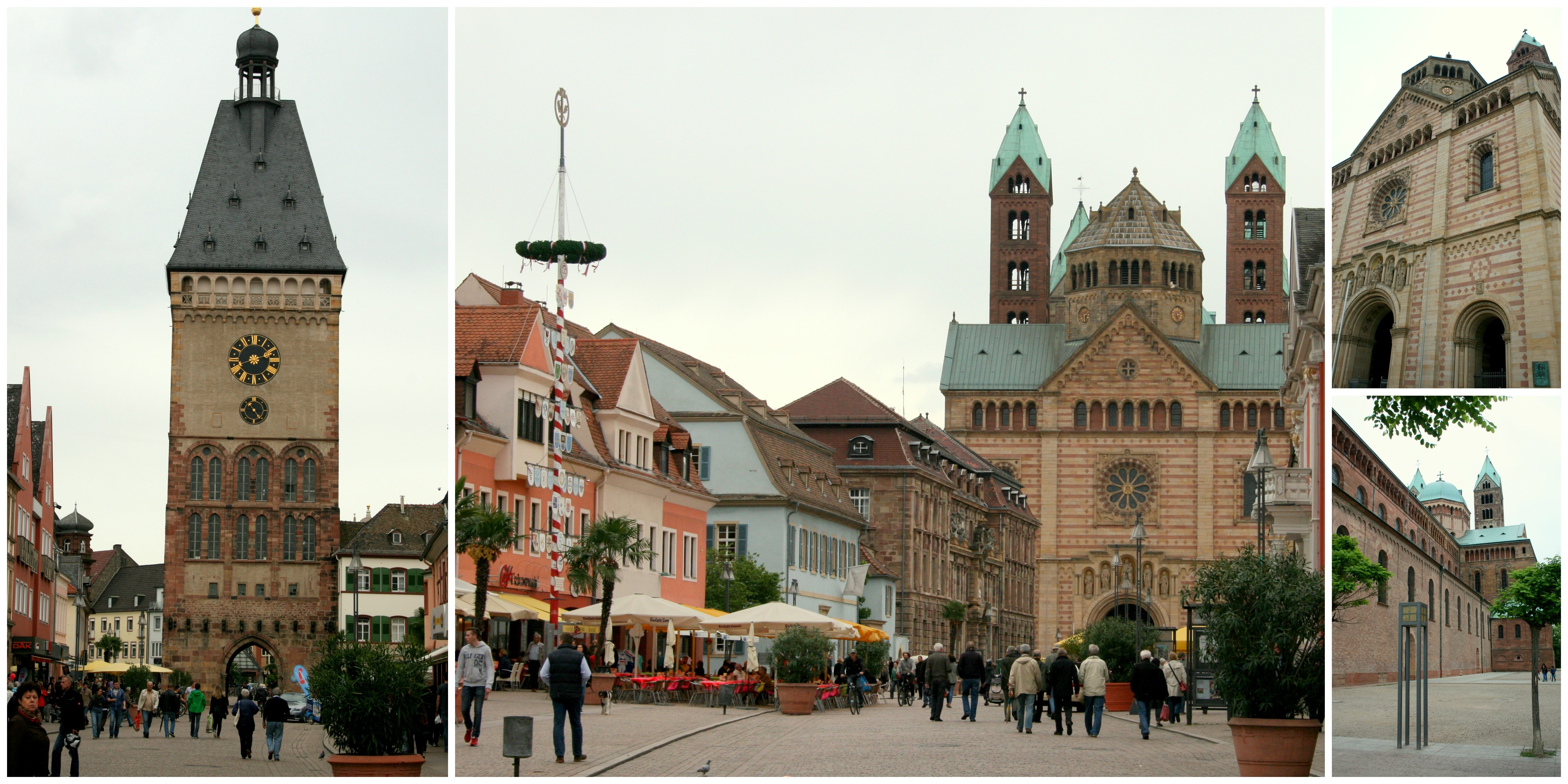Speyer: Bummeln, Essen im Mediterraneo & Naschen bei Chocolaterie Patisserie Sprengart &