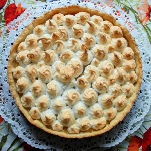 Zitronen-Baiser-Tarte