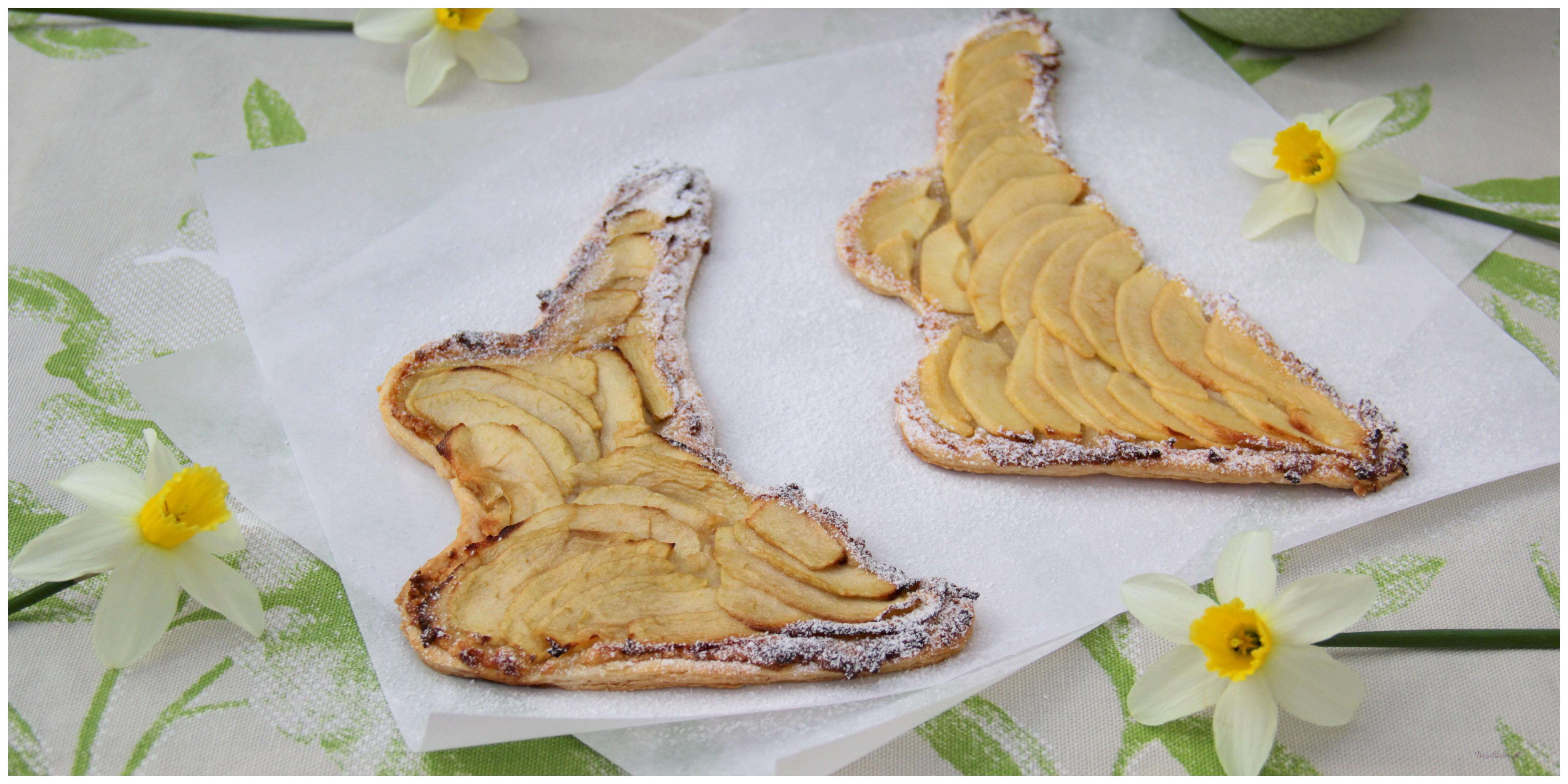 Apfeltarte-Osterhasen