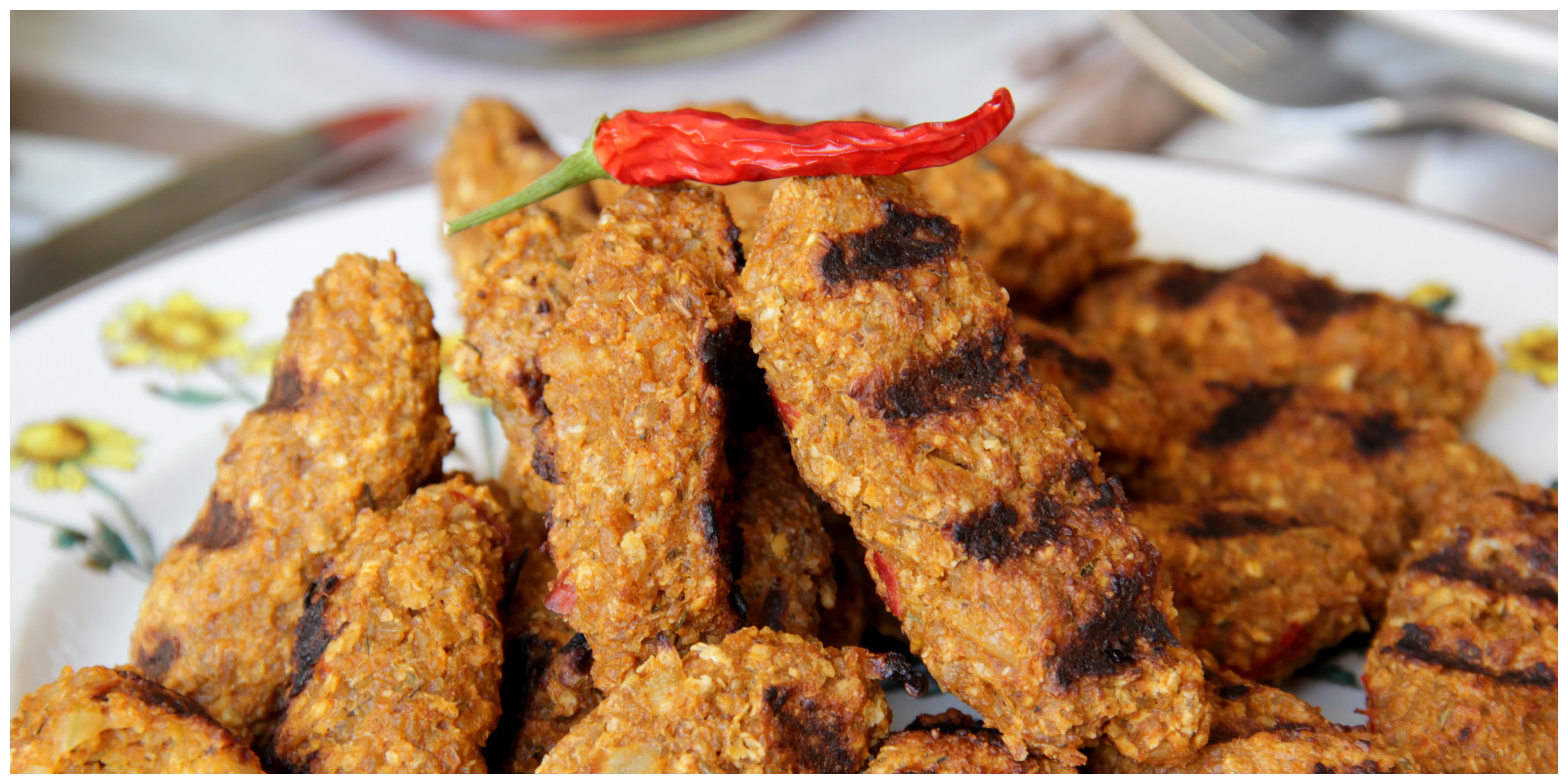 Vegetarische Cevapcici aus Grünkern1