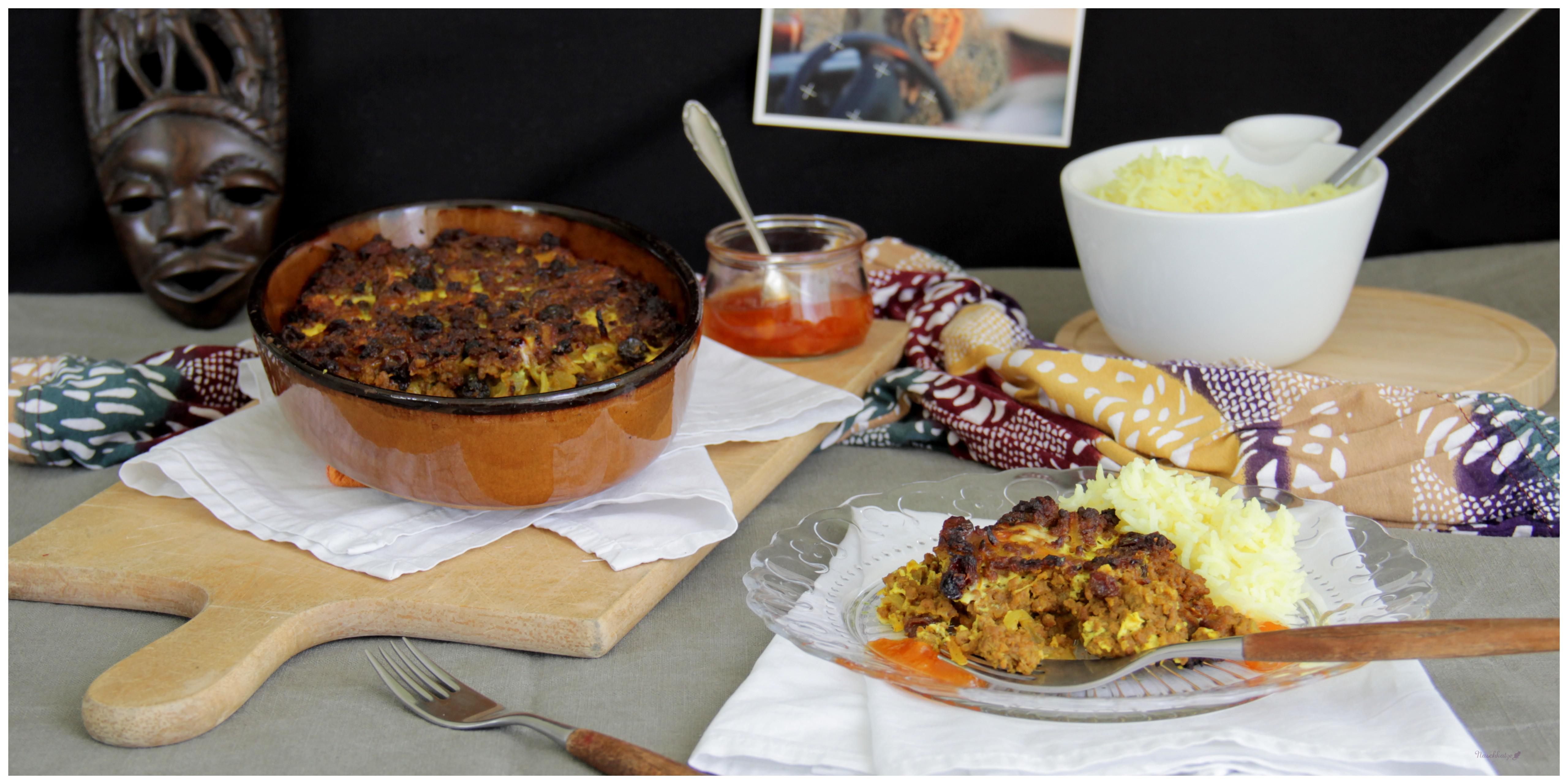 Bobotie (Hackfleischauflauf) – Sehnsuchtsessen aus Südafrika