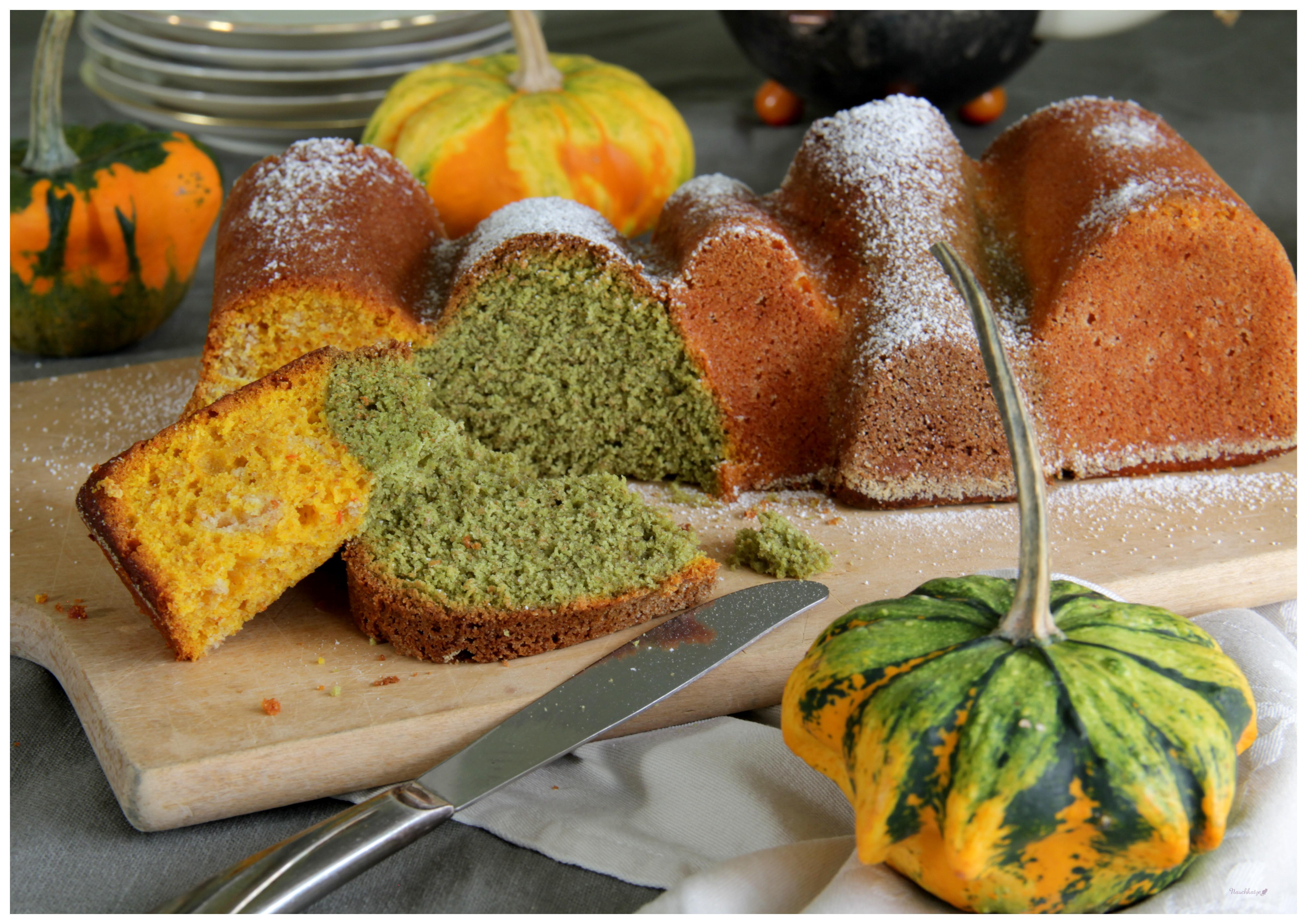 Herbstfarben: Hokkaido-Matcha-Kuchen