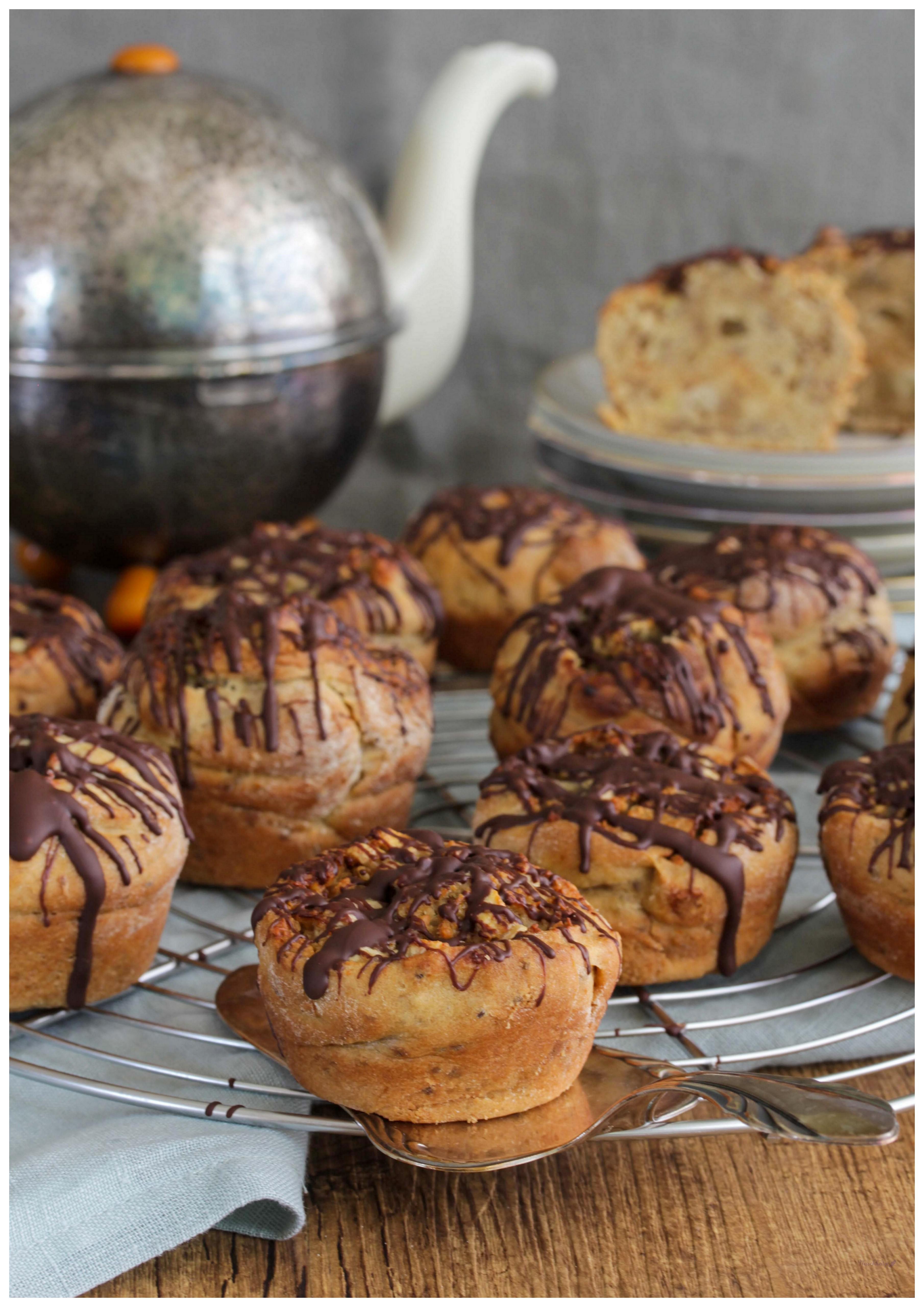 Bananen-Erdnuss-Schnecken (1)