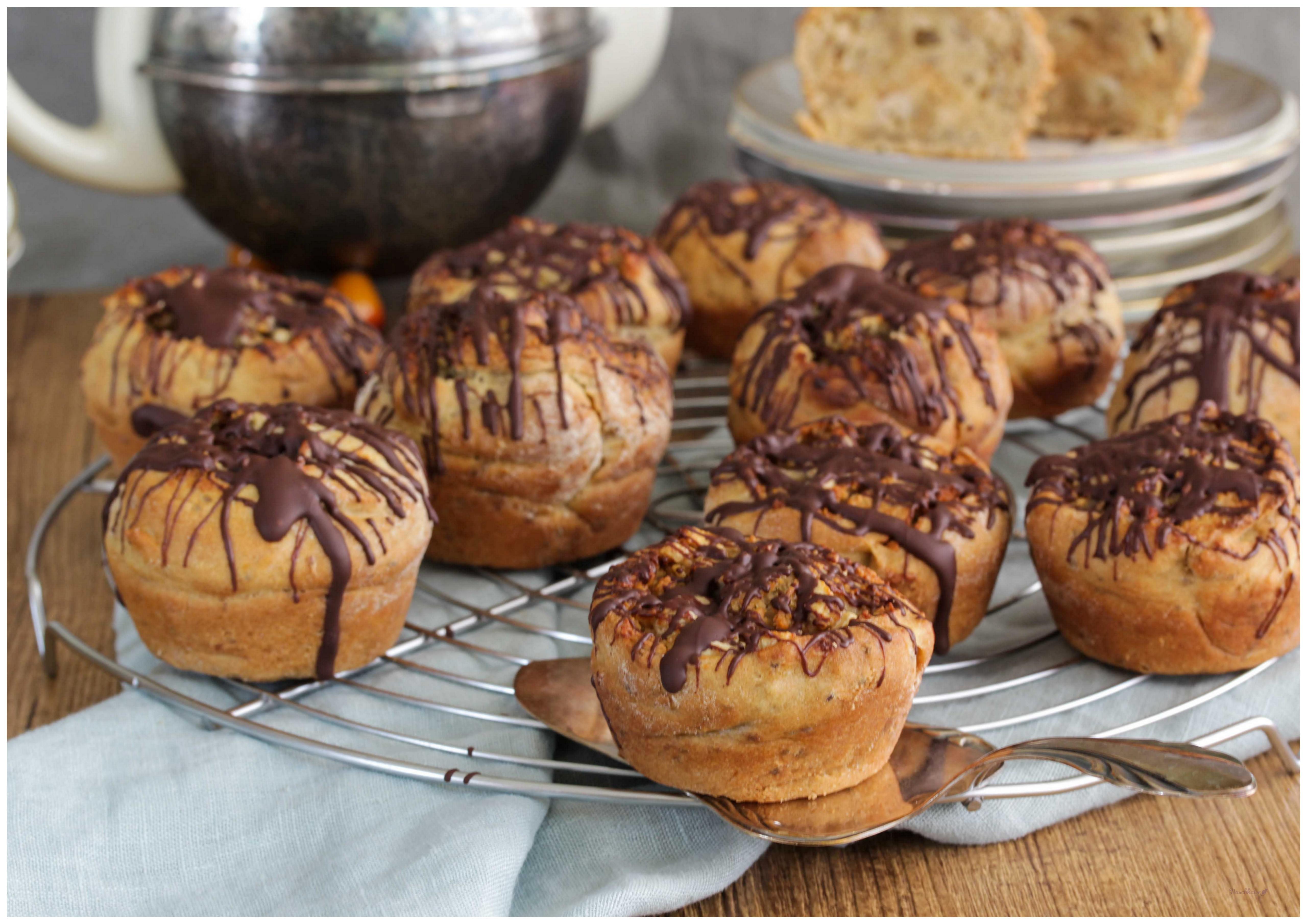 Bananen-Erdnuss-Schnecken (2)