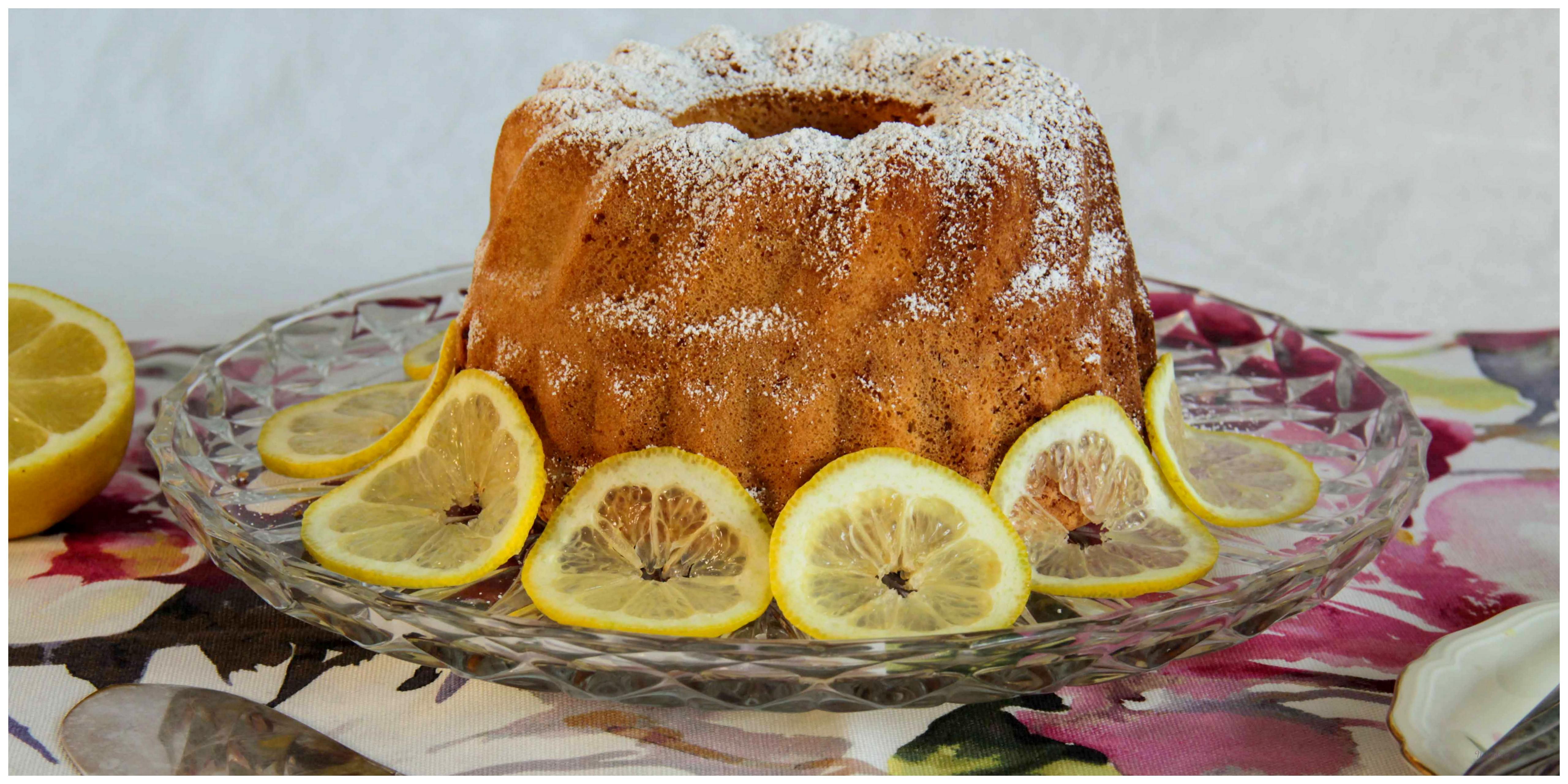 Zitronengugel mit Frischkäsekern (3)