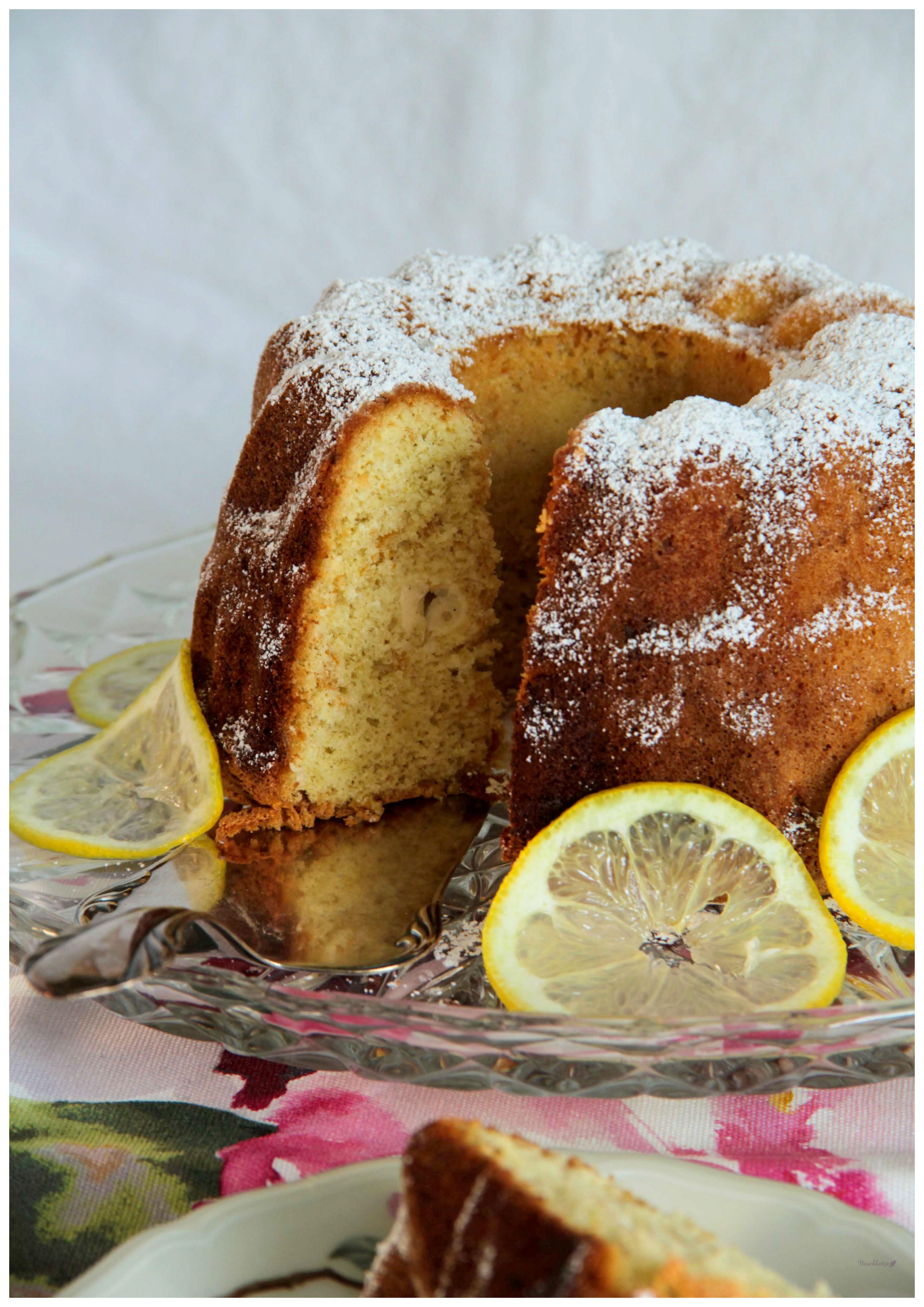 Zitronengugel mit Frischkäsekern (4)