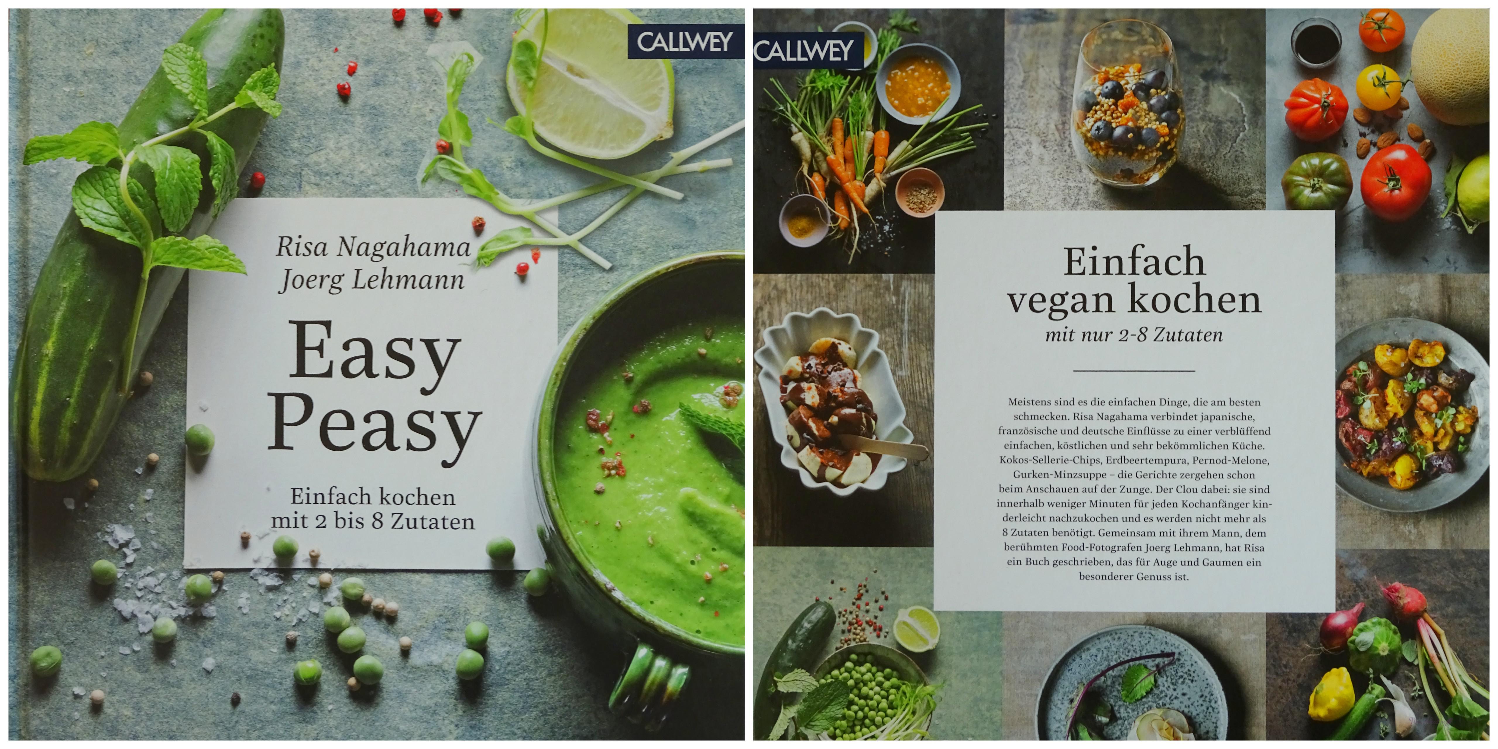 Buchvorstellung: „Easy peasy. Einfach kochen mit 2 bis 8 Zutaten“ von Nagahama & Lehmann