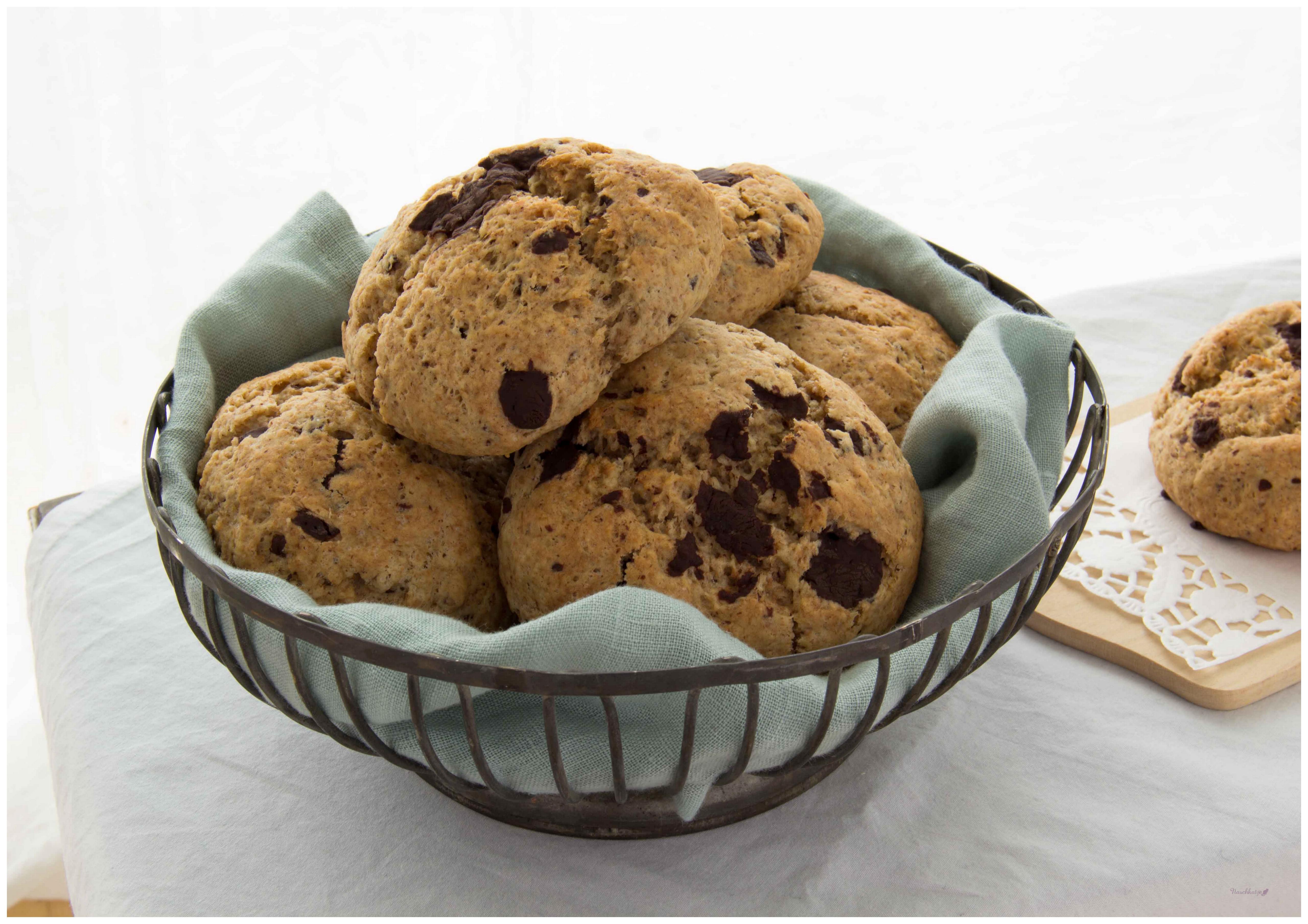 Schnelle Schokowecken mit Dinkelvollkornmehl
