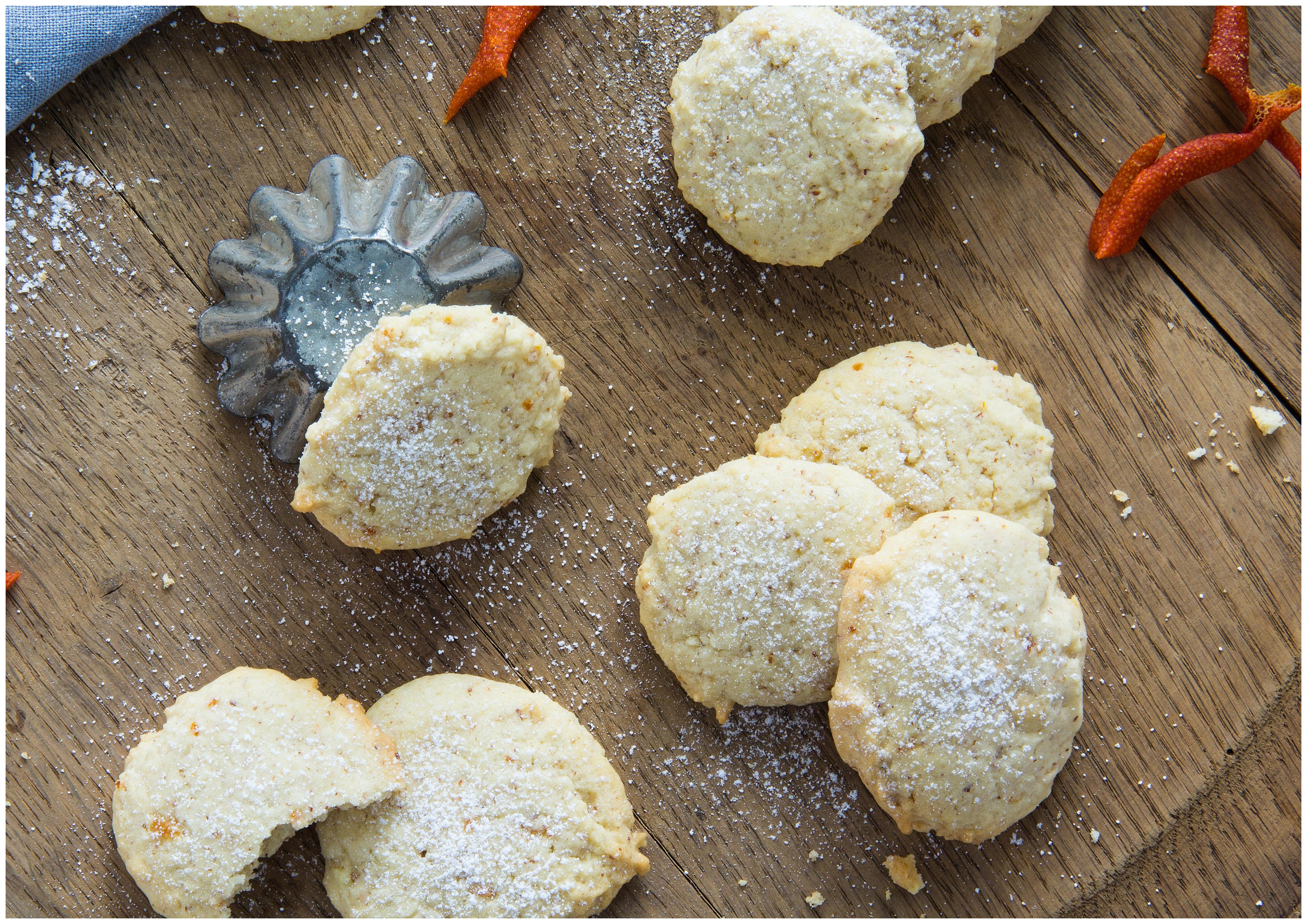 Orangen-Mandel-Kekse