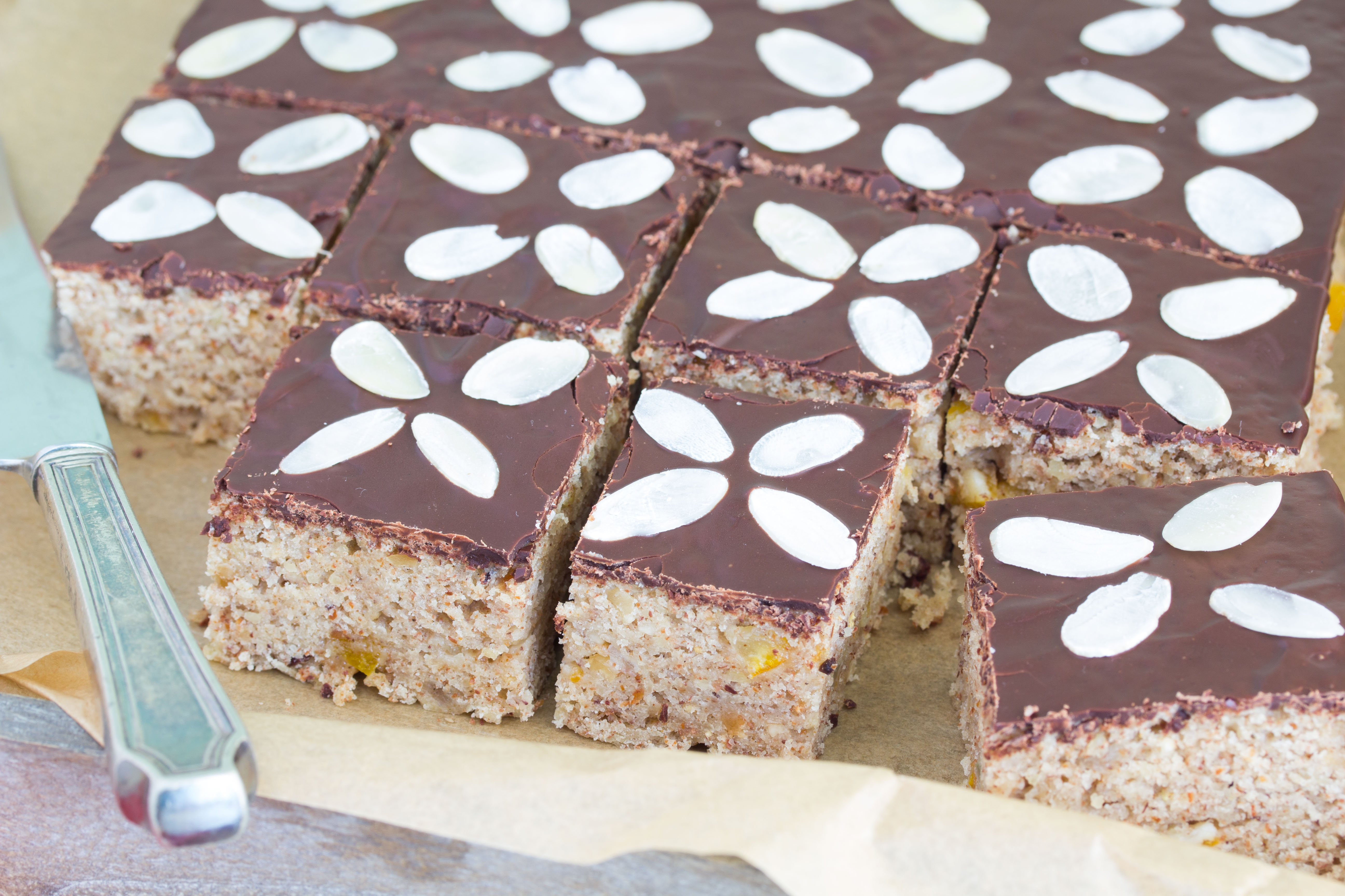 Weihnachtsschnitten vom Blech (vegan)