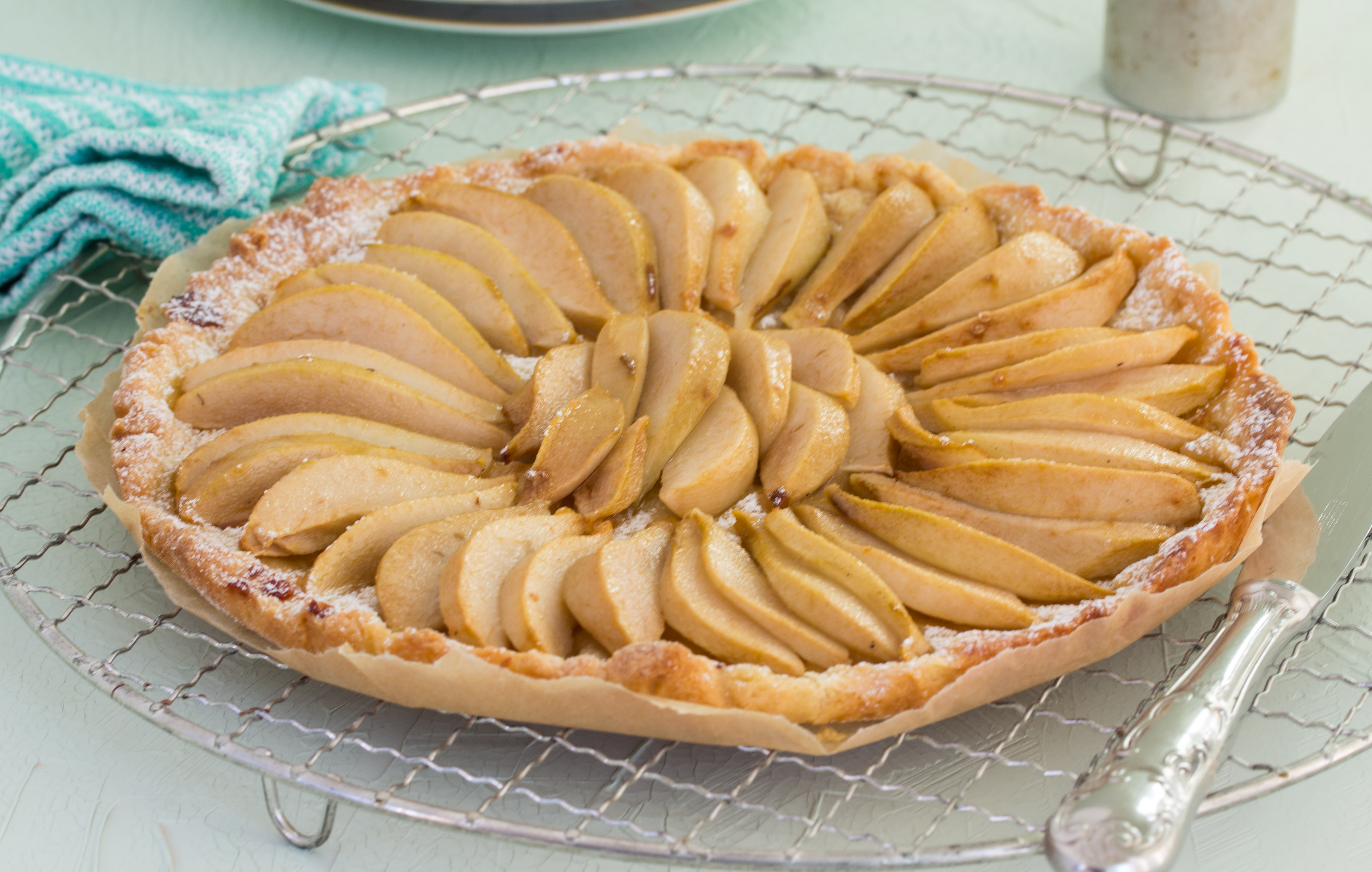 Schnelle & einfache Birnentarte (vegan)