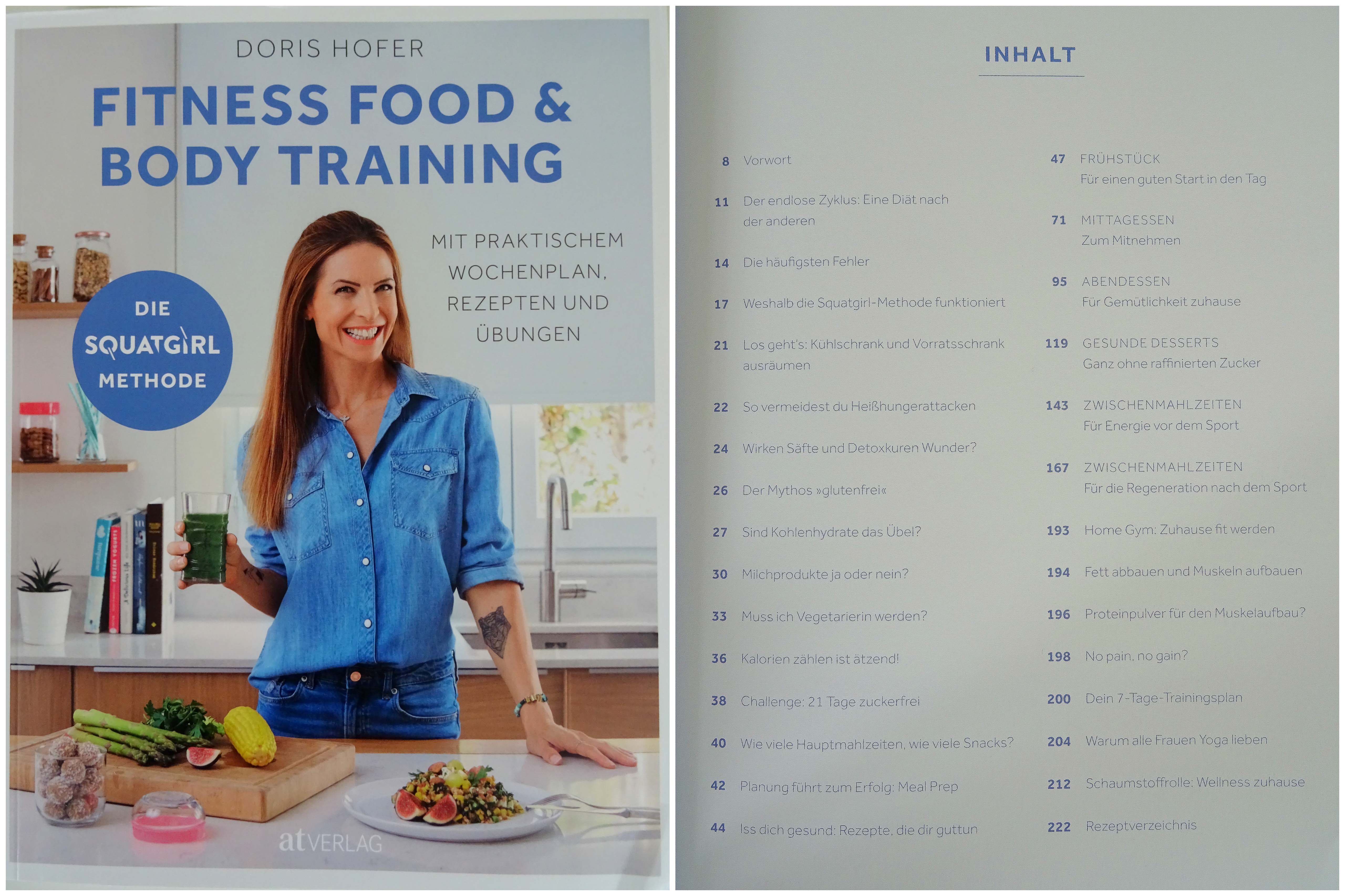 Buchvorstellung: „Fitness Food & Body Training“ von Doris Hofer (at Verlag)
