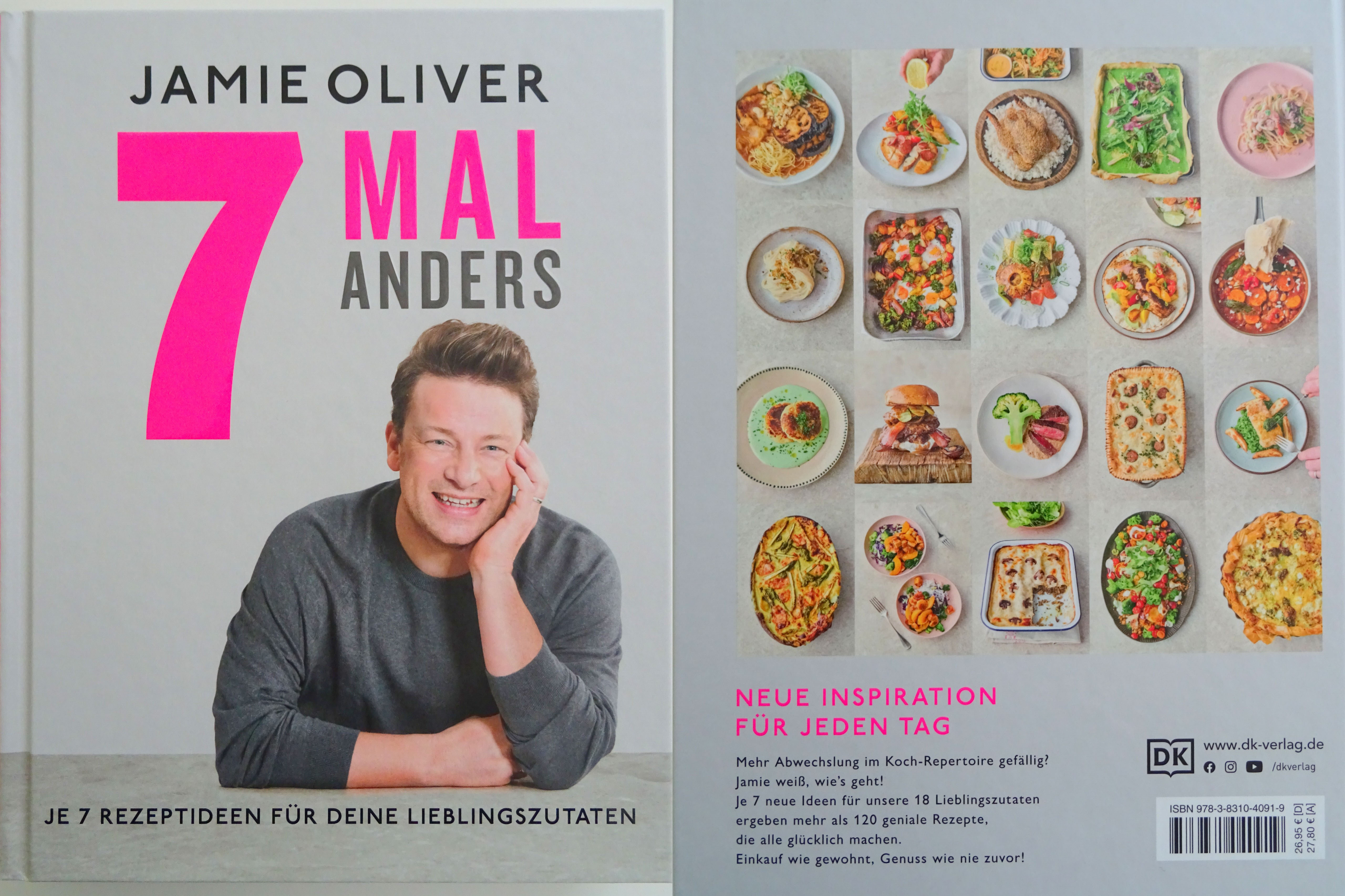 Buchvorstellung: „7 mal anders“ von Jamie Oliver (DK)