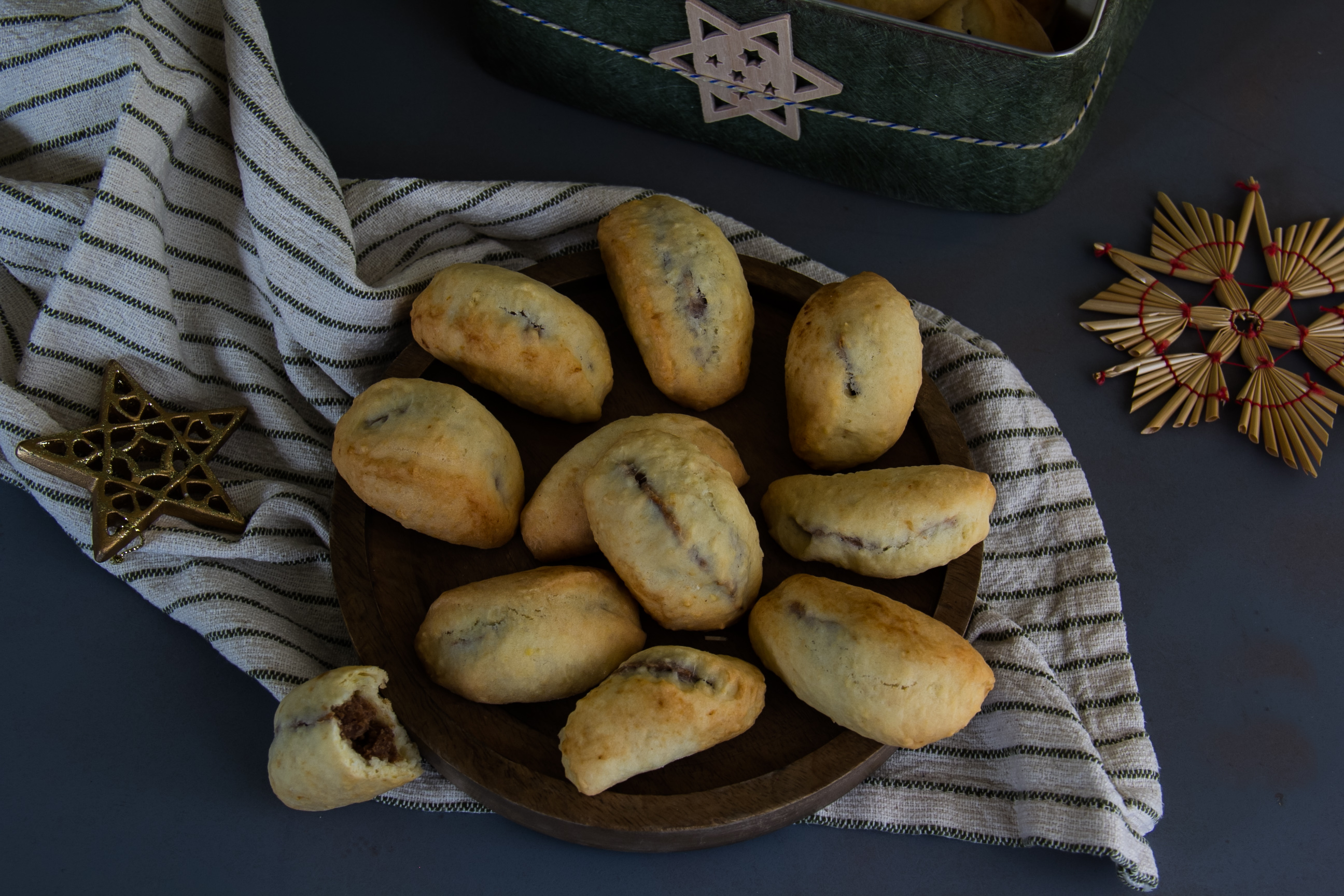 Tortelli di castagne – Italienische Maronen-Kekse