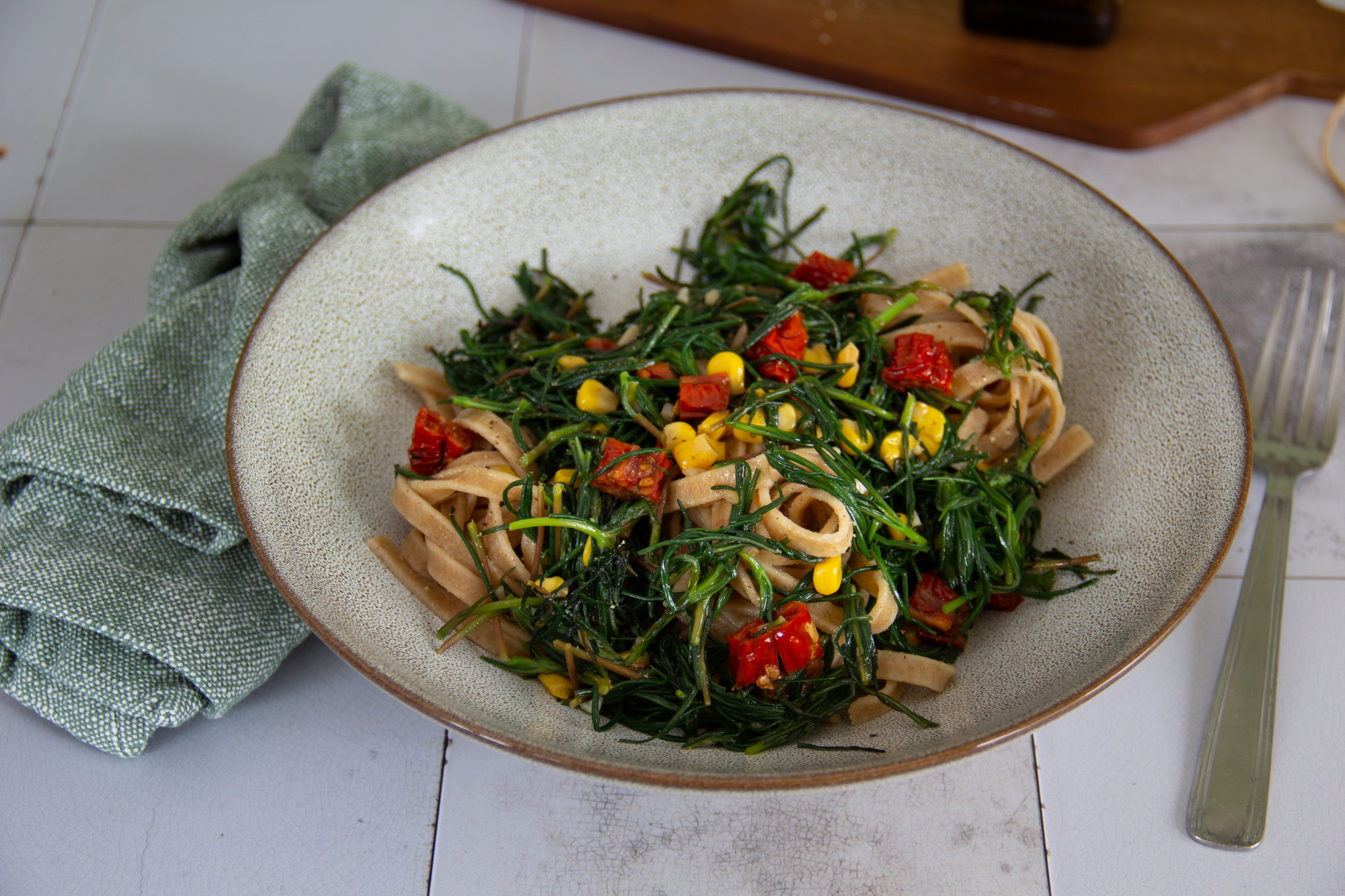 Vollkorn-Tagliatelle m Barba di Frate_BEARB-4