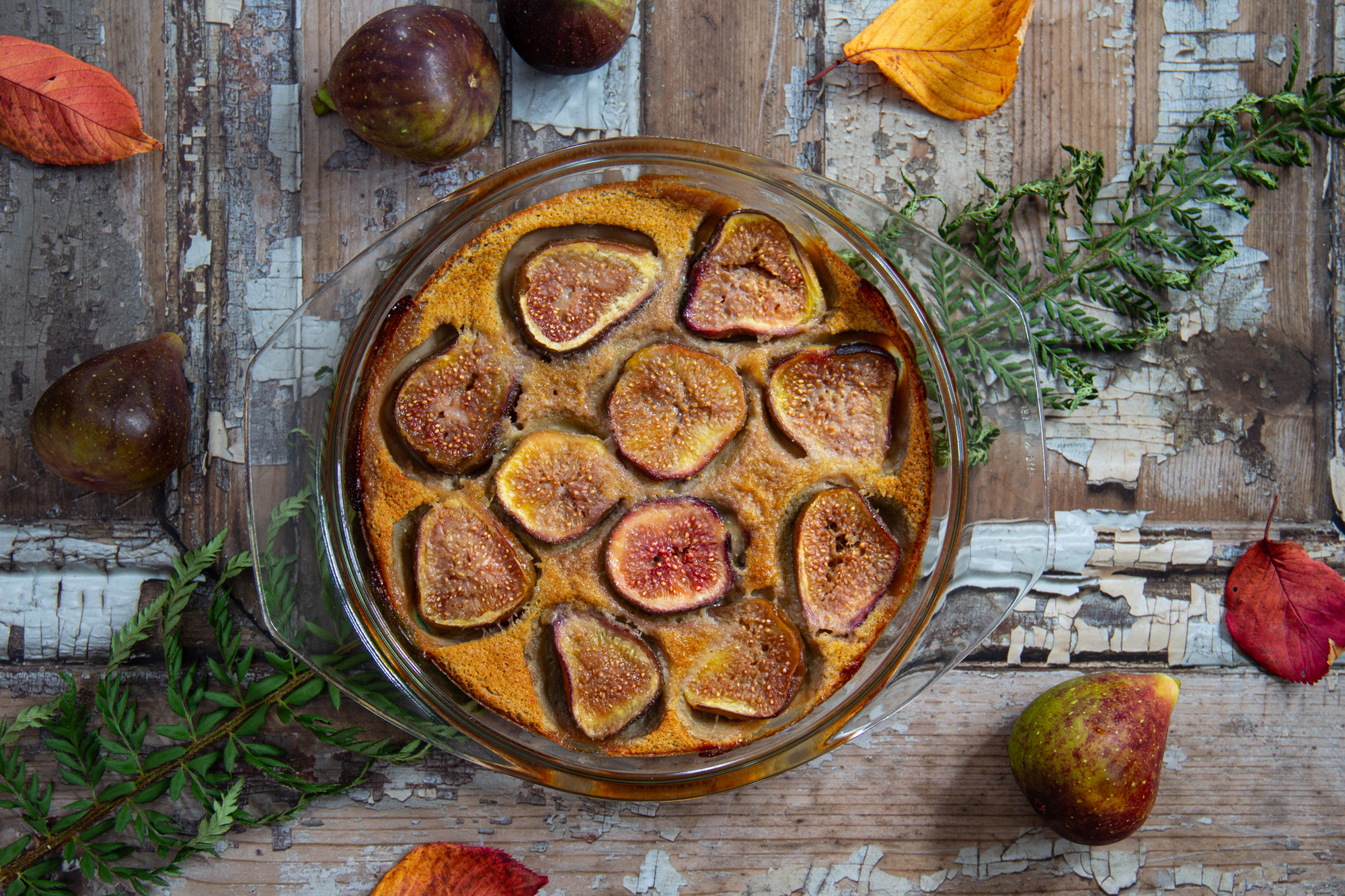 Letzter Hauch von Sommer: Clafoutis mit Feigen